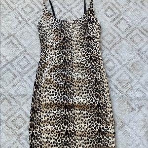 Lepord forever21 Bodycon Dress Size M